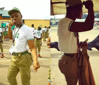 Male Corper with the Massive BumBum