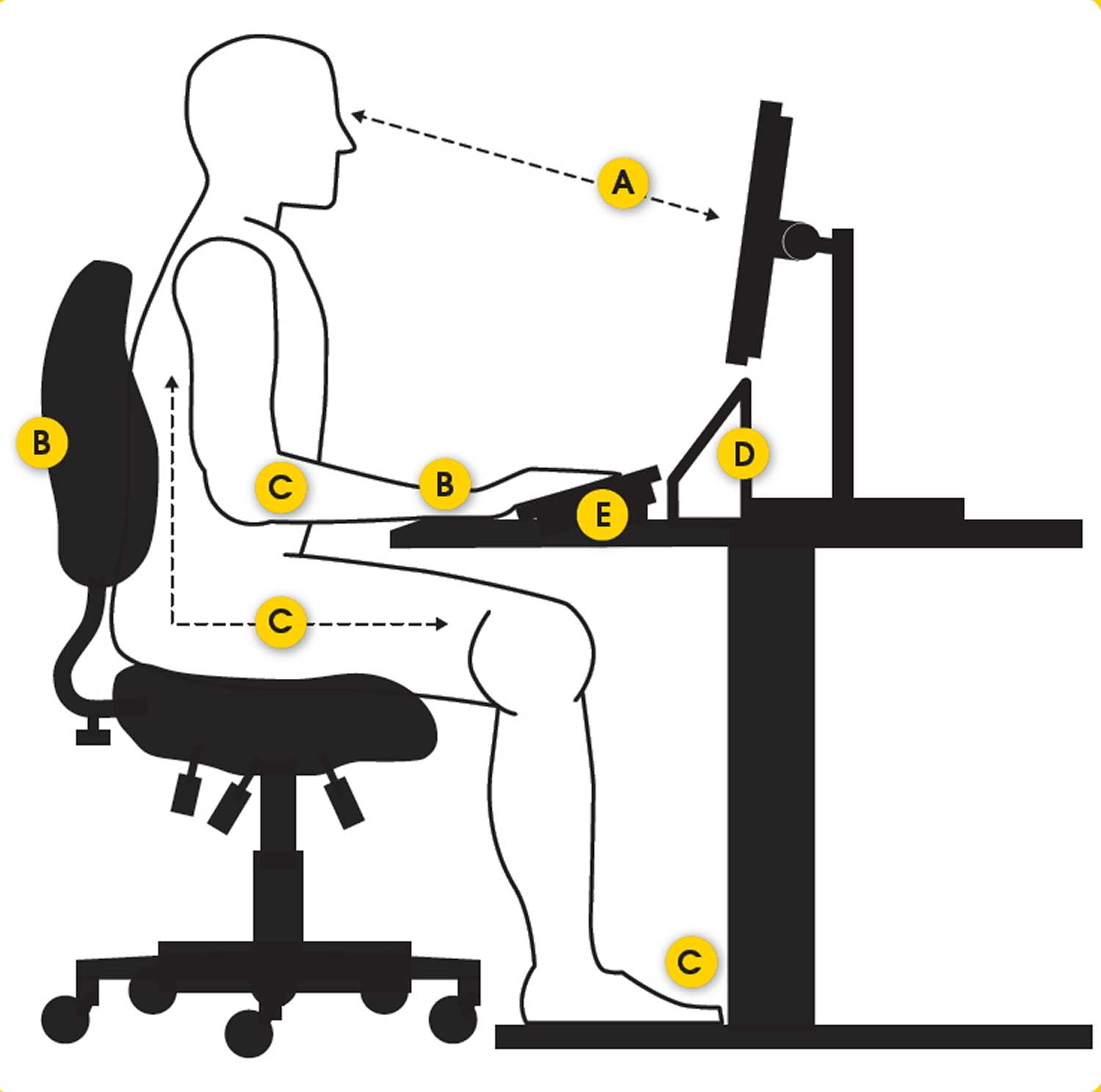 meilleure position assise pour une bonne posture