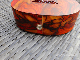Cocobolo tenor ukulele base