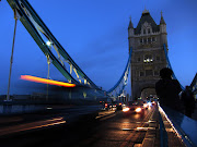 Three Images of Tower Bridge (And One of The City Through the Bridge). (towerbridge)