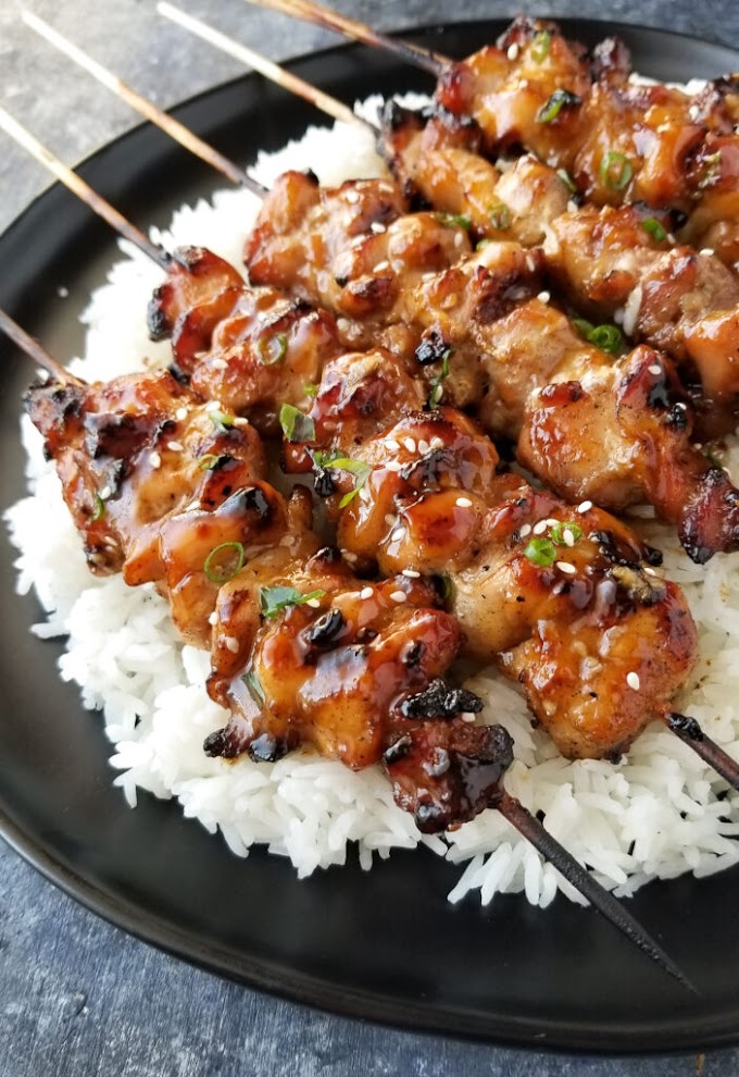 Teriyaki Chicken Skewers Recipes