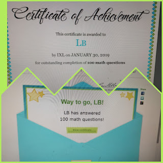 ixl completion certificates