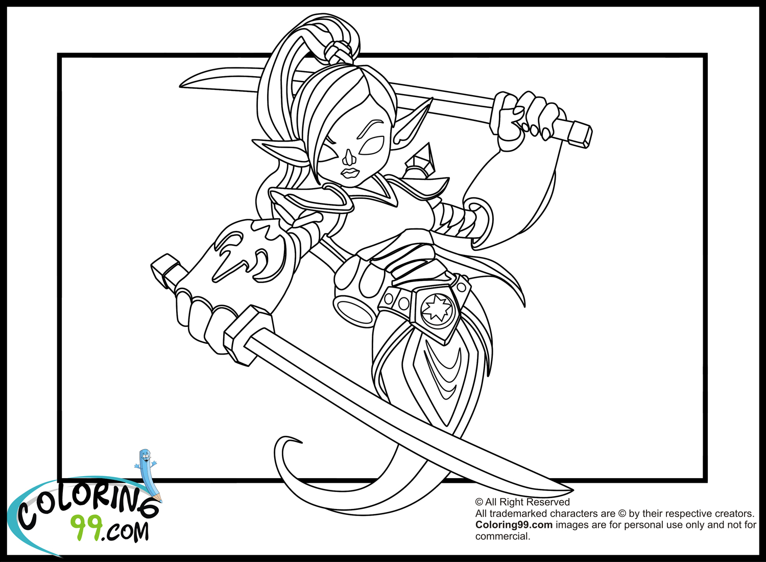 Download Skylanders Giants Coloring Pages | Team colors