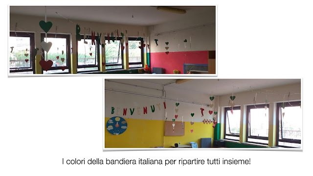 I colori della bandiera italiana per ripartire tutti insieme!