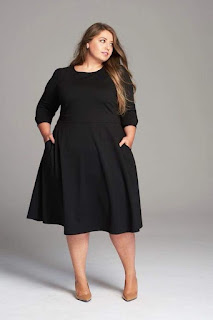 vestidos para disimular la barriga siendo talla grande