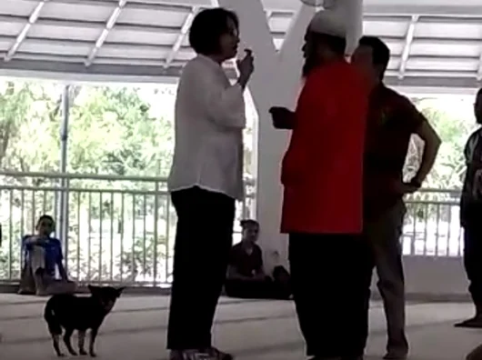 Jadi Tersangka, Wanita Pembawa Anjing ke Masjid di Bogor Ditahan