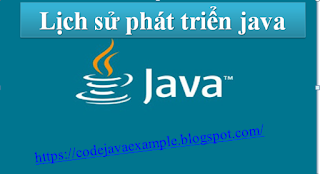 Lịch sử phát triển của java