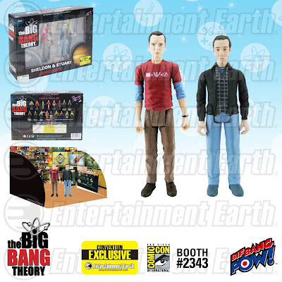 San Diego Comic-Con 2015 Exclusive The Big Bang Theory “Comic Book Store” Sheldon Cooper & Stuart Bloom Action Figure Box Set by Bif Bang Pow!