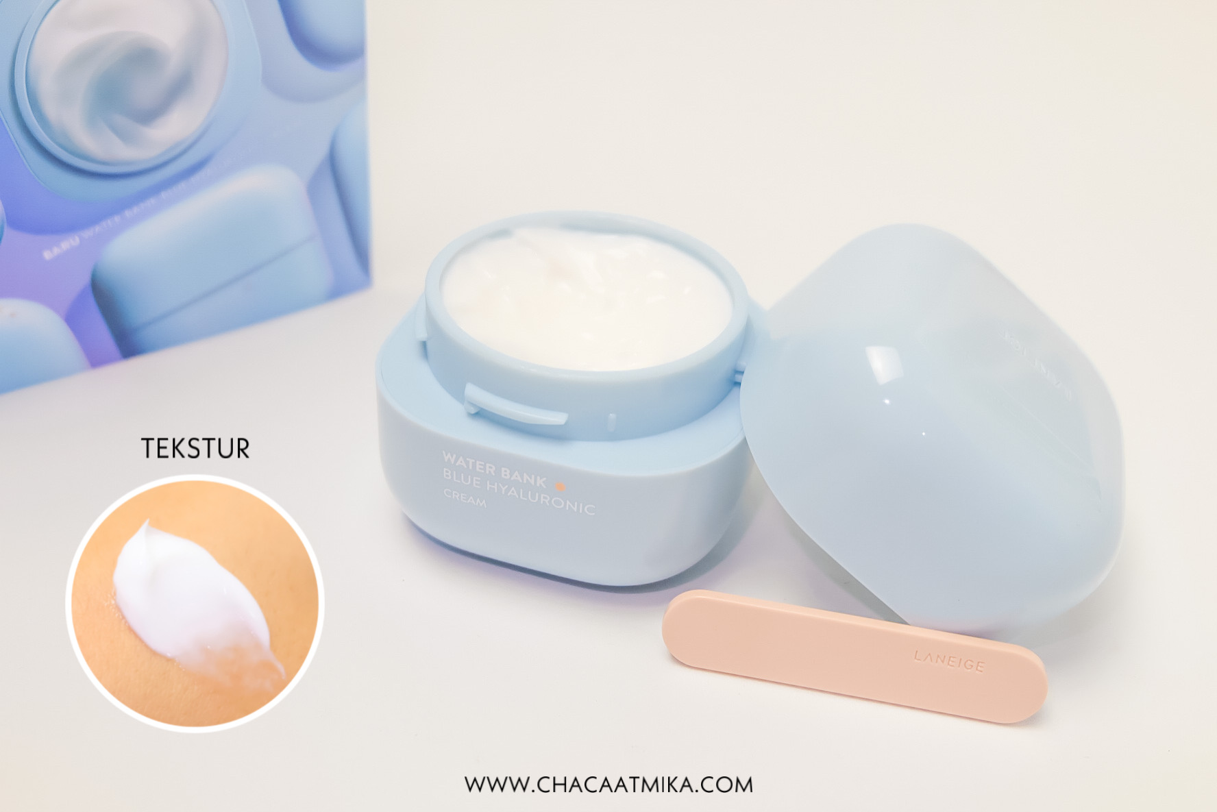 [Skincare Review] Laneige Water Bank Blue Hyaluronic Serum & Cream