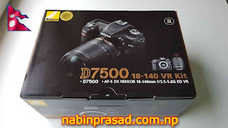 Nikon 7500D DSLR Camera price in Nepal