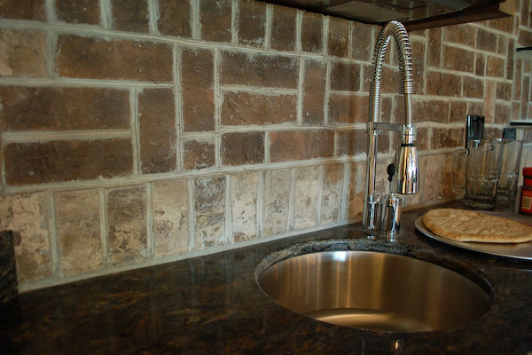 Brick Tile For Kitchen Cabinets