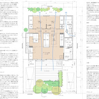 独身女性と二匹の犬のためのバリアフリーな平屋の家