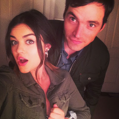 Lucy Hale and Ian Harding