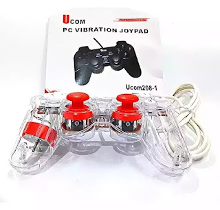 Wired Controller Double Shock Vibration Joypad Ucom208-1