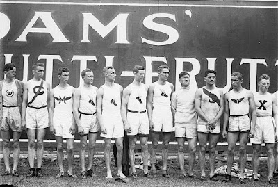 American Olympic team with Jim Thorpe