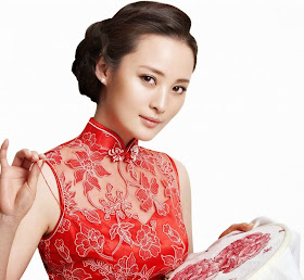 Beautiful Jiang Qinqin HD Wallpaper