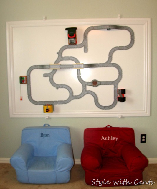 Creating an Inexpensive Playroom from Style with Cents www.stylewithcents.blogspot.com 14