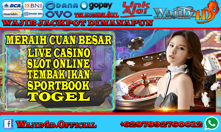 WAJIB4D MENYEDIAKAN PERMAINAN TIGA KALI LIPAT GACOR SLOT CASINO ONLINE