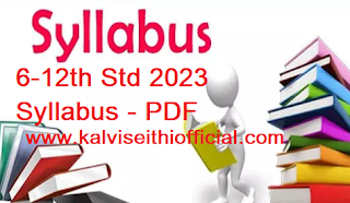 Quarterly Exam Syllabus Sep 2023 6th to 12th - PDF