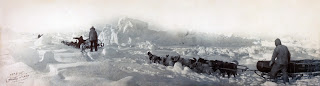 82 N. Latitude, panorama shot during the unsuccessful Ziegler polar expedition of 1903-1905