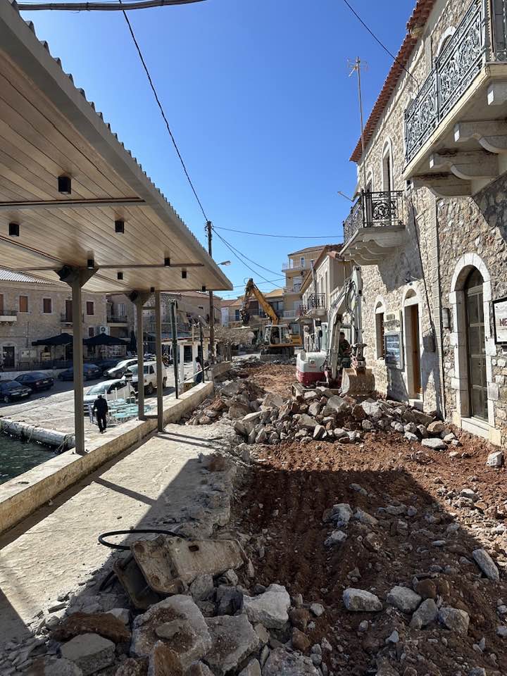 Ανάπλαση παραλιακής Αγ. Νικολάου: Με εντατικούς ρυθμούς τα έργα στη Δυτική Μάνη