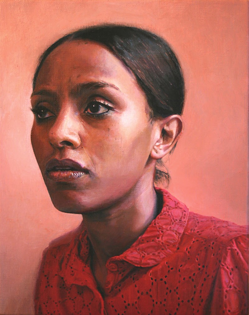 Portrait Paintings by Maryam Foroozanfar from London.