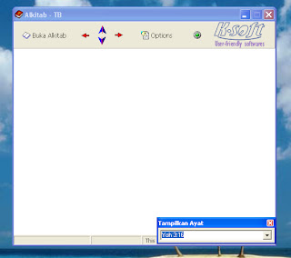 SOFTWARE MENAMPILKAN ALKITAB DI LCD / PROYEKTOR