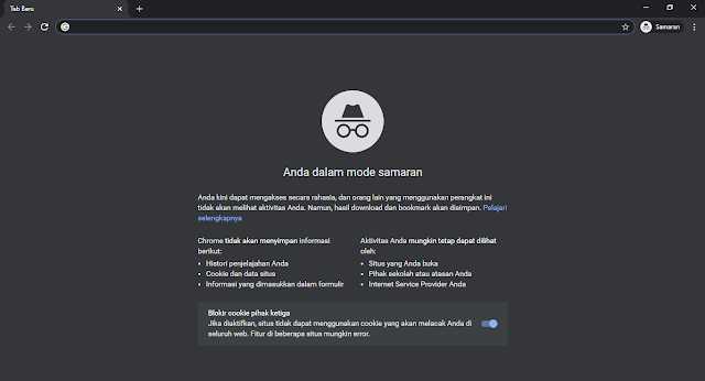 Cara Menggunakan Mode Incognito Chrome PC Dan Android