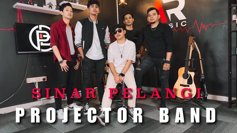 Lirik Lagu : Sinar Pelangi - Projector Band