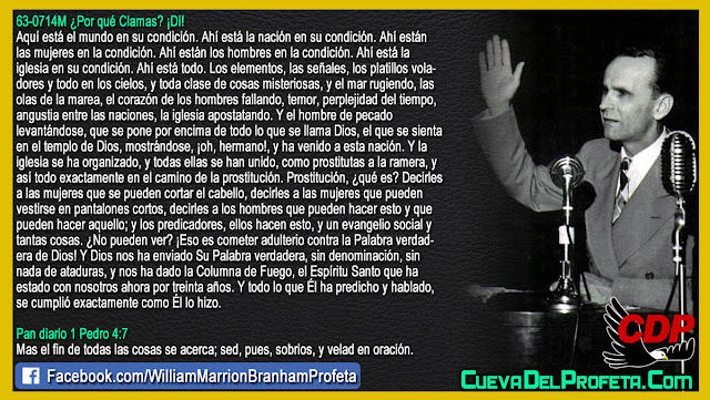 Adulterio contra la Palabra de Dios - William Branham en Español