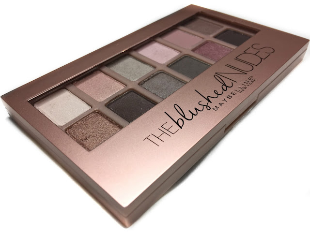 REVIEW: Maybelline The Blushed Nudes Eyeshadow Palette (Plus Dry AND Wet Swatches!)