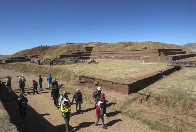  The creation of a topographical map of the ancient citadel of Tiwanaku For You Information - Mapping of ancient citadel shines novel calorie-free on Bolivia's Tiwanaku civilization