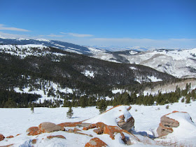 Overlooking Earl's Bowl from In The Wuides on Blue Sky Basin.