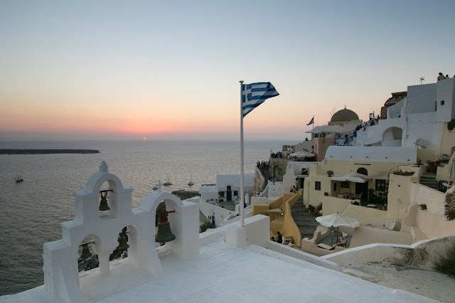 Tramonto ad Oia-Santorini