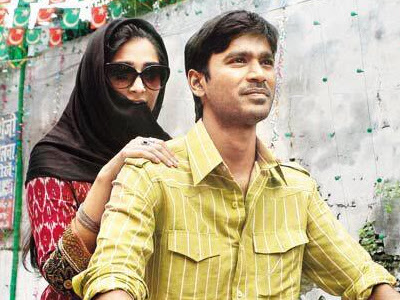 Sonam Kapoor and Dhanush in Raanjhnaa