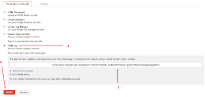 Cara Verifikasi Blog Ke Search Engine Google