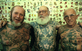 Ancianos con tatuajes, http://distopiamod.blogspot.com