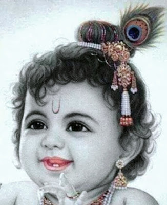 cute little Krishna