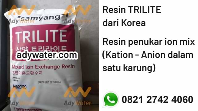 jual resin cation ADY WATER