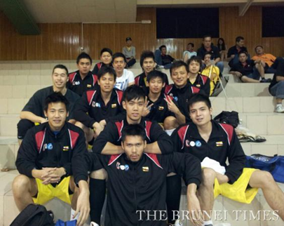 Ben Sim, the national team captain, put up another good performance on Friday scoring a game-high of 21 points and 11 rebounds for Brunei. Picture: BT 