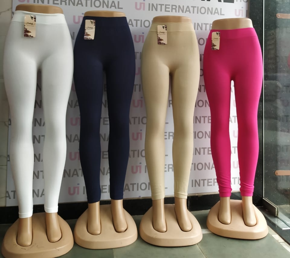 Red High Waist Ankle Length Lycra Cotton Legging, Casual Wear, Slim Fit at  Rs 210 in Ahmedabad