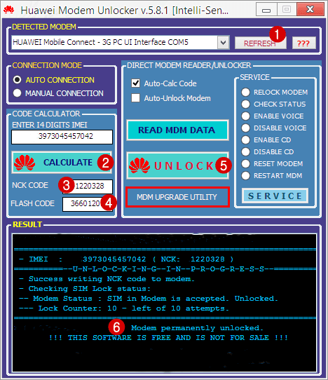 Huawei Modem Unlocker By Bojs 5 8 1 Latest Version Download Free Usb Modem Software Files