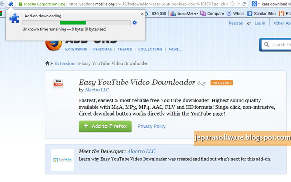 Easy youtube video downloader