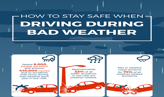 How to Stay Safe When Driving During Bad Weather 