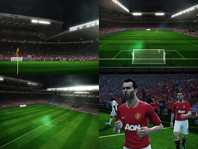 Old Trafford for PES 2012 Demo by Spong