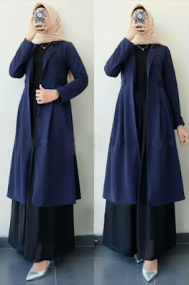  Terbaru merupakan busana modis dan trendy yang sering digunakan oleh anak muda masa sekarang  √45+ Model Baju Muslim Cardigan Untuk Remaja Terbaru 2022