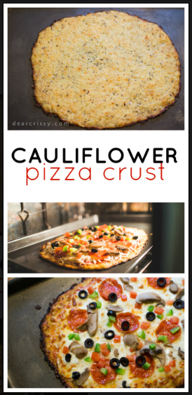CAULIFLOWER PIZZA CRUST RECIPE