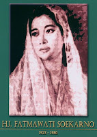 gambar-foto pahlawan nasional indonesia, Ibu Fatmawati Soekarno
