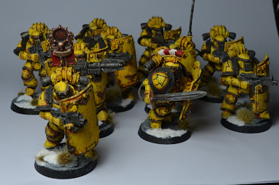 Pre-Heresy Imperial Fists Breacher Squad