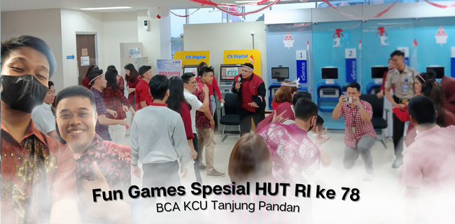 Spesial HUT RI di BCA KCU Tanjung Pandan Belitung